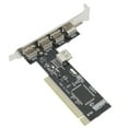 thumbnail image 3 of 4 PUERTOS USB2.0 HUB, CUBO DE RENDIMIENTO DE RENDIMIENTO CONFIENBILIO A USB2.0 PC PC PARA ComputerAdor, 3 of 7