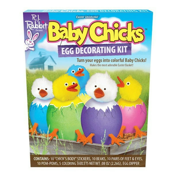 Easter Unlimited Baby Chick Easter Eggs Supply Fluff 30pc 9" Egg