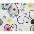 thumbnail image 5 of oneOone Cotton Flex White Fabric Butterflies Craft Projects Decor Fabric Printed By The Yard 40 Inch Wide-RF, 5 of 6