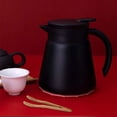 thumbnail image 4 of Goeielewe Jarra Térmica para Café, Tetera, Olla Aislante de Acero Inoxidable de 20 Oz, Dispensador de Agua y Bebidas para Café con Aislamiento al Vacío de Doble Pared (Negro), 4 of 5