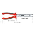 thumbnail image 3 of Car Plug Pliers Auto Tool Curved Jaw Forceps Engine Heating Plug Remover Disassembly Clamp Automotive, 3 of 8