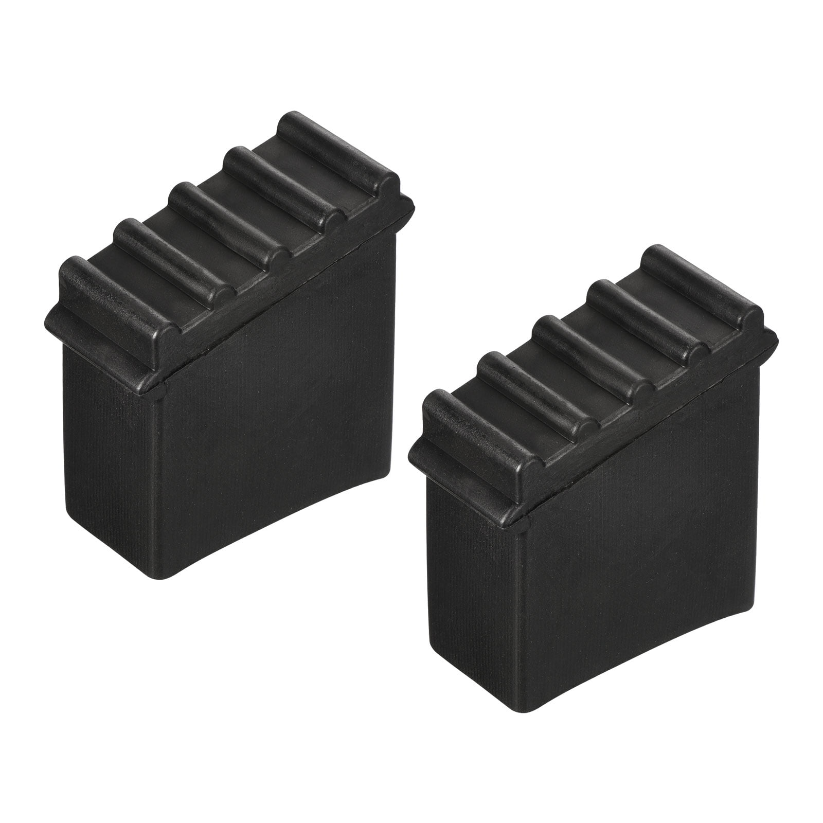 Uxcell Rubber Step Ladder NonSlip Feet Mat Pad Cover Cushion Black 2