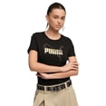 thumbnail image 3 of Playera Puma ESS Logo Lab para Mujer 691824-01 negro L, 3 of 4
