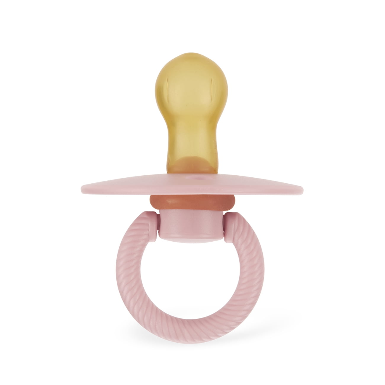 Itzy Soother™ Natural Rubber Pacifiers, Blossom & Rosewood, 6-18m Set of 2