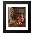 thumbnail image 2 of Adolphe-Alexandre Lesrel 20x23 Black Modern Framed Museum Art Print Titled - Return from Hunting (1888), 2 of 5