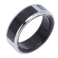 thumbnail image 1 of Display Smart Ring with APP Display Screen Multiple Sports Modes IP68 Water Resistant Stainless Steel 18mAh Smart Fitness Ring for Cycling Running, 1 of 7