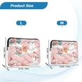 thumbnail image 4 of FORMRS 13"-13.3" Laptop Sleeve Protective Case Soft Carrying Quilted Computer Bag Cover, Pink Christmas Snowman, 4 of 7