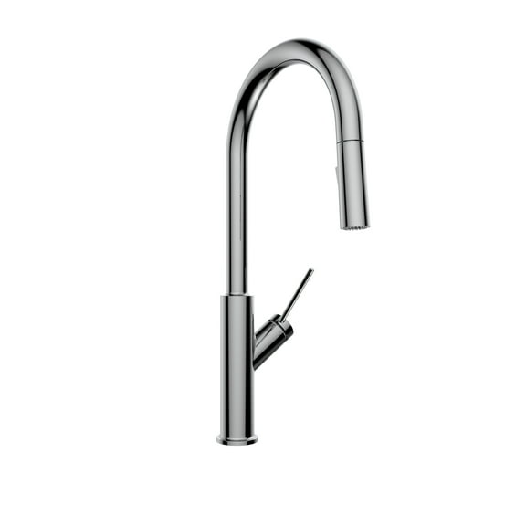 Belanger SVE78CCP Single Handle Pull-Down Kitchen Faucet, Polished Chrome