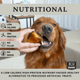 thumbnail image 3 of K9 Connoisseur Single Ingredient Dog Bones Made in USA for Small and Medium Breed Dogs Natural Long Lasting Meaty Beef Knee Cap Bone Treats Best for Dogs Upto 50 Pounds - 3 Pack, 3 of 6