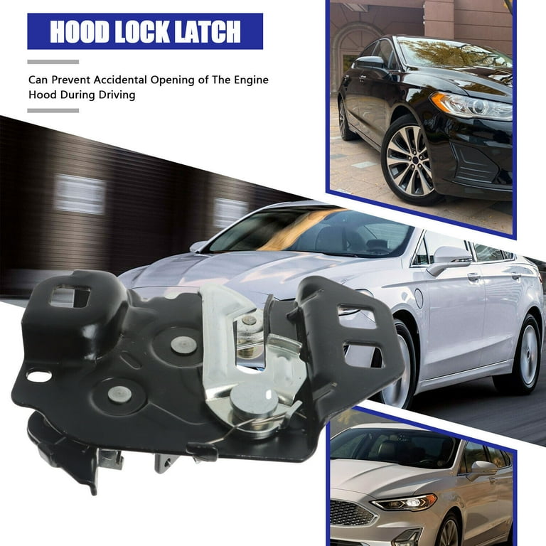 Hood Lock Latch Left Driver Side Fits 2013-2020 Ford Fusion - Foto 4
