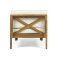 thumbnail image 7 of Alcove , Beige - Exquisite Outdoor Seating With Wood Frame And Cushions Comfortable Living Padding, 7 of 7