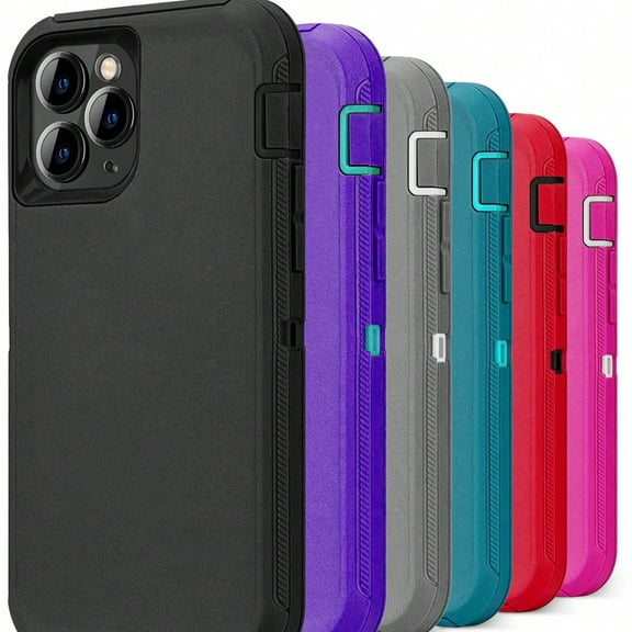 Phone Case Heavy Duty Shockproof Cover For iPhone 16 15 Pro Max 14 13 12 11 XR X
