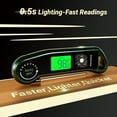 thumbnail image 6 of Instant Read Meat Thermometer, 0.5 Sec Fast Reading, Super Accurate Detection, Portable Food Thermometer for Cooking, BBQ, Baking, Deep Frying, Home Brewing, 6 of 10