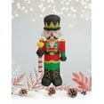 thumbnail image 3 of FSSTAM LED Inflatable Outdoor Nutcracker Character, 48 in Lighted Holiday Yard Decoration, 3 of 4