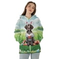 thumbnail image 4 of Happy Easter Hello Spring German Shorthaired Pointer Playing Football All Over Print 3D Hoodie Unisex Merch Hoodies GSP Lover Dog Gift - 13003, 4 of 6