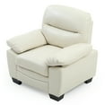 thumbnail image 3 of Glory Furniture Marta Faux Leather Chair in Pearl, 3 of 5