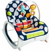 Fisher-Price Infant-to-Toddler Rocker - Navy Dot