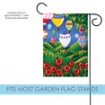 thumbnail image 3 of Toland Home Garden Green and Red Poppy the Balloons Outdoor Garden Flag 18" x 12.5", 3 of 5