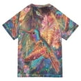 thumbnail image 2 of YAZAOO Summer T-shirt Sunscreen Luminous Hummingbird Magic Pattern Swim Tops, 2 of 6