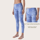 thumbnail image 4 of Pantalones de yoga color nude para primavera y verano, pantalones de fitness de yoga teñidos anudados con cintura alta y levantamiento de cadera para mujer, 4 of 6