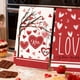 thumbnail image 4 of Lunxisen 4 Pcs Valentine's Day Kitchen Towels Dish Towels, Red Heart Hand Towels for Home Decoration Farmhouse Holiday Wedding Anniversary Birthday(23.6*15.8in), 4 of 8