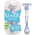 thumbnail image 1 of Rastrillo Desechable Gillette Venus Área Íntima para Depilación Íntima Mujer 4 pzas, 1 of 6