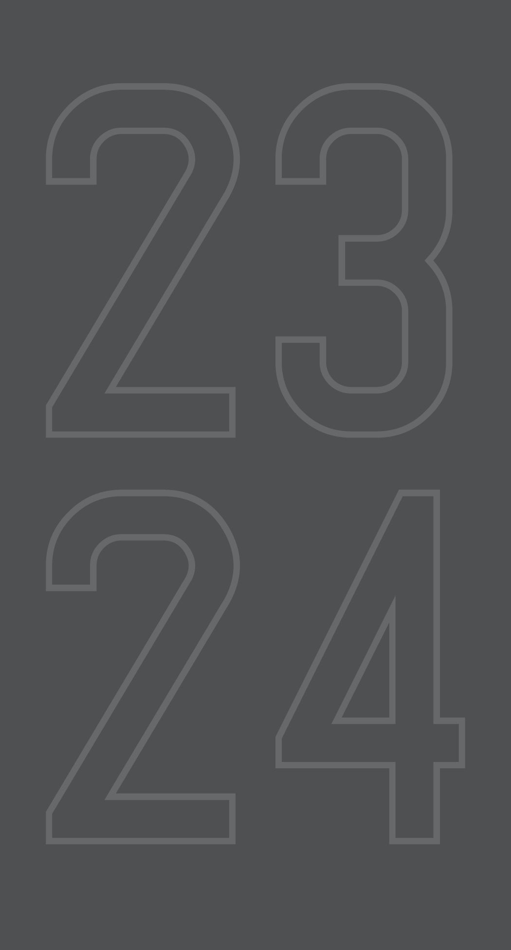 Classic Charcoal 2023 2-Year Pocket Planner