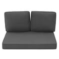 thumbnail image 4 of YEERSWAG 46x26x5 inch Outdoor Deep Seat Loveseat Cushion Set with zipper,Water Repellant,Fade Resistant Garden Patio Chair Cushion for Outdoor Furniture, 4 of 7
