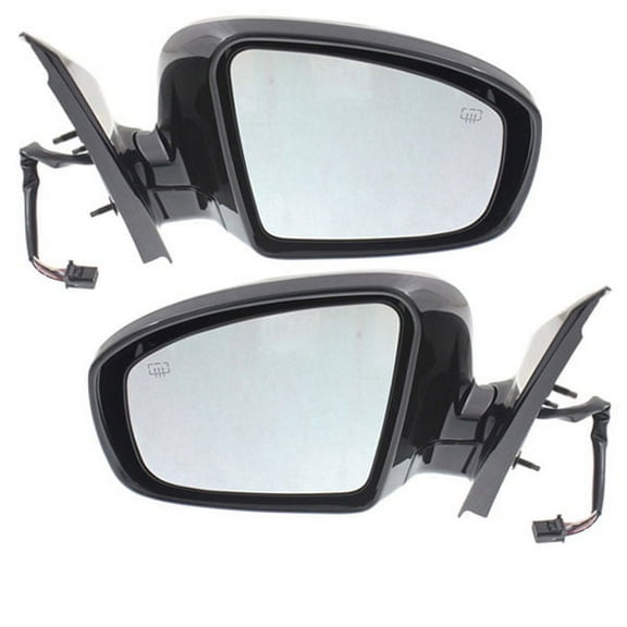 For 13-17 Pathfinder SL Rear View Door Mirror Power Heated with Memory SET PAIR