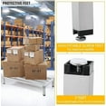 thumbnail image 7 of Dunnage Rack 48'' x 20'',8 Inches Above Ground Level,Aluminum Dunnage Rack 1000 Lb Capacity,Low Shelf for Floor Used for Storage In Kitchens, Restaurants, Supermarkets,Grocery Stores, 7 of 7