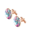 thumbnail image 2 of Cloud Men's Stainless Steel Cufflinks Set for Formal Attire Made of Stainless Steel, for Business Meetings or Special Events, 2 of 6