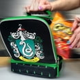 thumbnail image 5 of Harry Potter Slytherin Crest Dual Compartment Lunch Bag Tote 10", 5 of 8