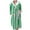 Green, variant on Fanxing Womens Long Hooded Fleece Robe Striped Soft Warm Shower Spa Bathrobe for Cozy Fuzzy Plush Loungewear Blue M
