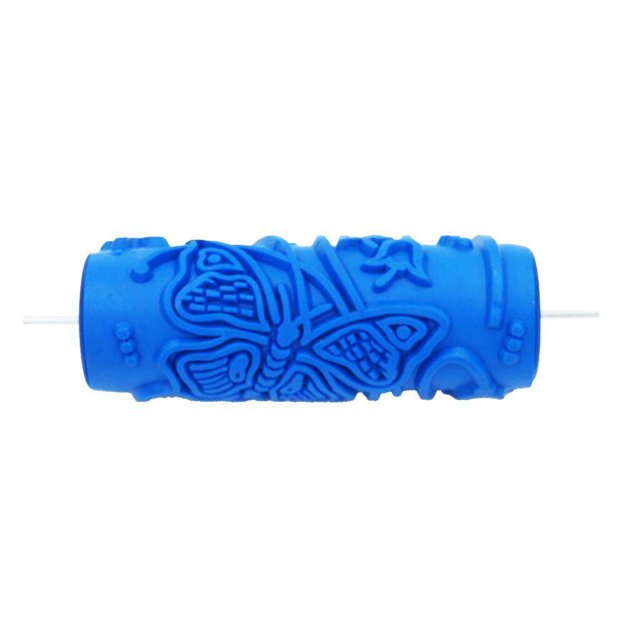 pitrice 5'' Embossed Pattern Paint Roller DIY Wall Painting Edger Runner Tool #11