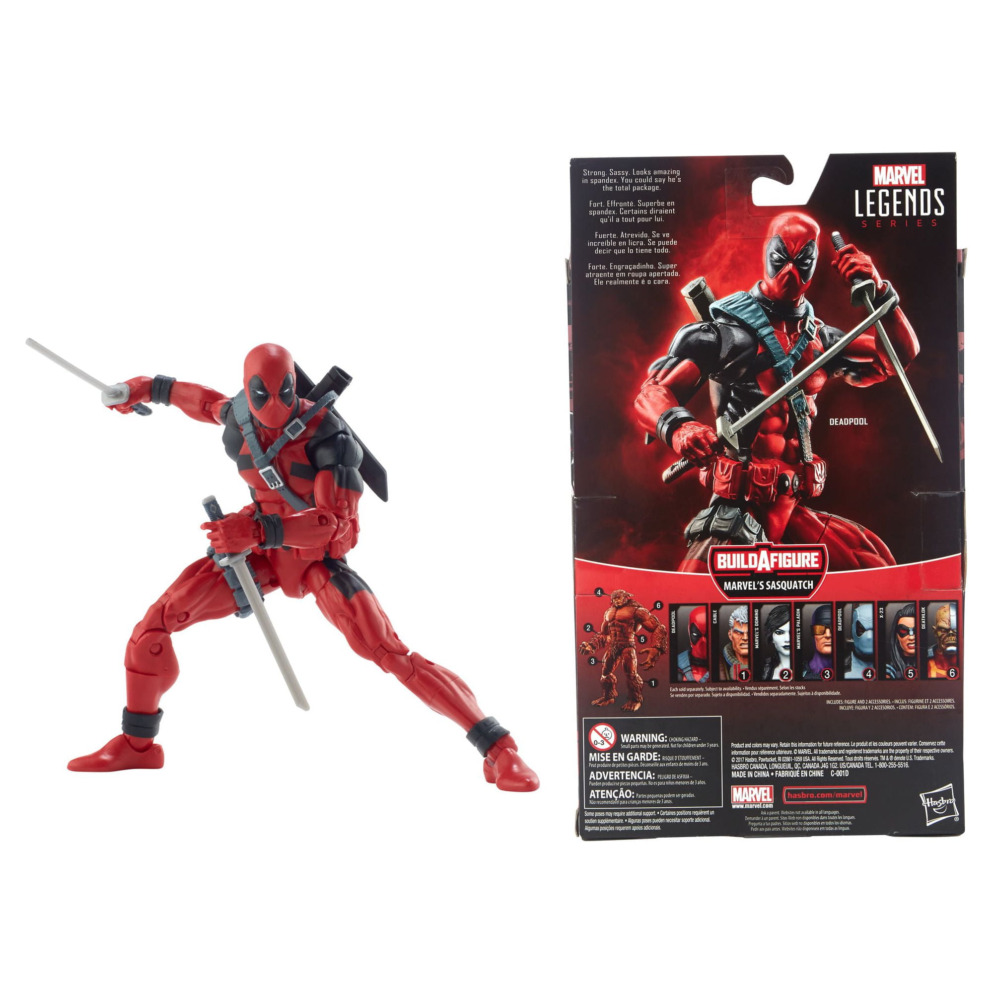 Hasbro Marvel Legends Series Deadpool Collection 6