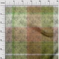 thumbnail image 3 of oneOone Cotton Jersey Light Green Fabric Check & Fabric For Sewing Printed Craft Fabric By The Yard 58 Inch Wide, 3 of 4