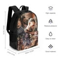 thumbnail image 2 of Roman Reigns Backpack, 17-Inch Laptop Backpack, High Capacity Backpack For College Travel, Lightweight Daybackpack, 2 of 8