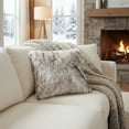 thumbnail image 6 of Safavieh Coco Tips 20.00 in x 4.00 in Glam Taupe Solid Print Acrylic Plush, Throw Pillows, Zip Closure, 6 of 10