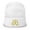 White, variant on Buffalo Hockey Sticks Retro BUF Winter Beanie Cap Hat (Black)