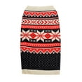 thumbnail image 3 of RWB Pet Fair Isle Design Ugly Christmas Dog Sweater Red, 3 of 4