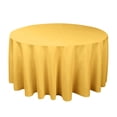 thumbnail image 1 of Exquisite Party Tablecloth,Thick Plain Cloth Solid Color Round Tablecloth Party Supplies, Orange, 180CM, 1 of 8