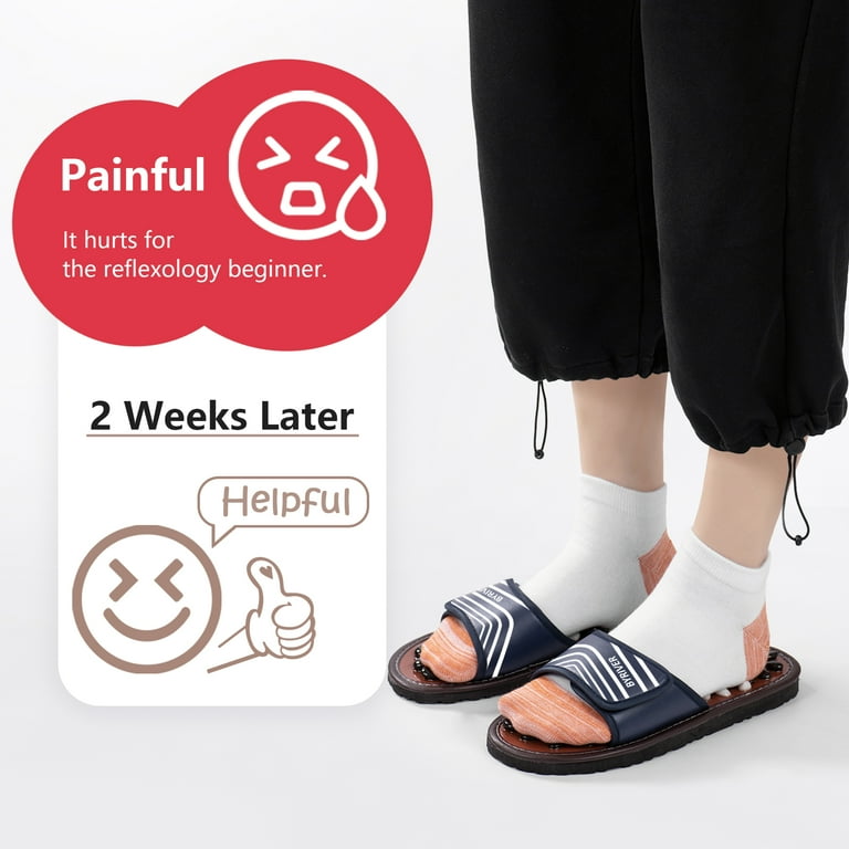 BYRIVER Acupressure Foot Massager, Plantar Fasciitis Massage Slippers Sandals Shoes for Men Women (BL29) BYRIVER Acupressure Foot Massager, Plantar Fasciitis Massage Slippers Sandals Shoes for Men Women (BL29)