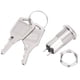 thumbnail image 1 of Interruptor de Bloqueo de Llave de Metal ANGGREK Carcasa de Metal Resistente Al Agua 220 VCA/CC 3A, 1 of 7