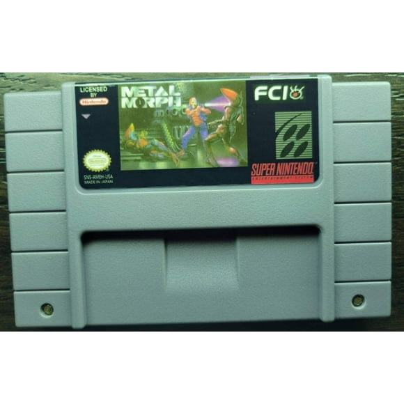 New Metal Morph - SNES - Super Nintendo Ent. System NTSC/PAL Cartridge