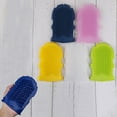 thumbnail image 2 of 1Pc Silicone massage scrub gloves for peeling body bath brush exfoliating gloves, 2 of 8