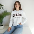 thumbnail image 7 of Chicago Illinois Sweatshirt, Gifts, Crewneck, 7 of 7