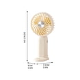 thumbnail image 3 of Sentmoon Mini Fans Travel Fan Portable Fans Desk Fan Small Portable Desktop Fan Strong Airflow Quiet for Office/Room/Travel, 3 of 8