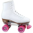 thumbnail image 3 of Chicago Ladies' Classic Quad Roller Skates, White, Size 4, 3 of 9