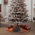 thumbnail image 4 of Sikiie Sunset Prairie Meditating Horse Nativity Christmas Tree Skirt, Jesus Christian Winter Holiday Tree Mat Decoration(30-48IN)48", 4 of 6