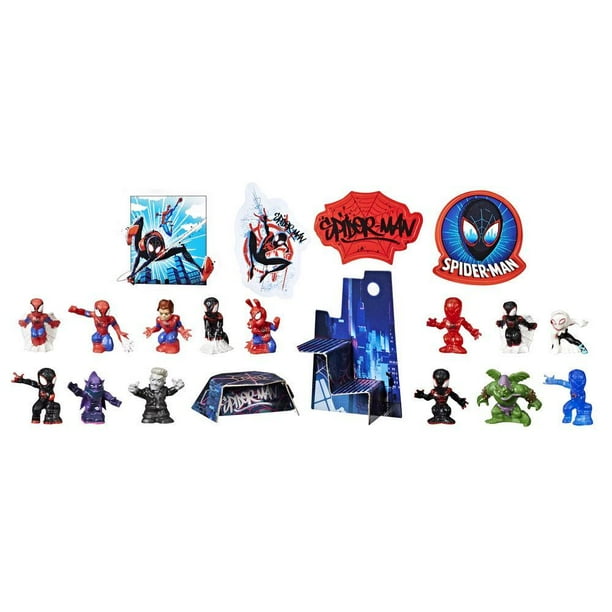 SpiderMan Into the SpiderVerse Movie Countdown Collection Walmart